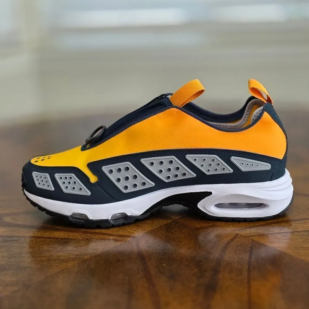 Nike Air Max Sunder Canyon Gold/Deep Ocean Running Shoes Men's 8 New HJ8080-700